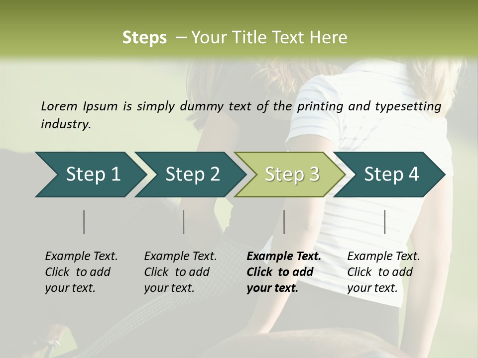 Outdoor Horse Images PowerPoint Template