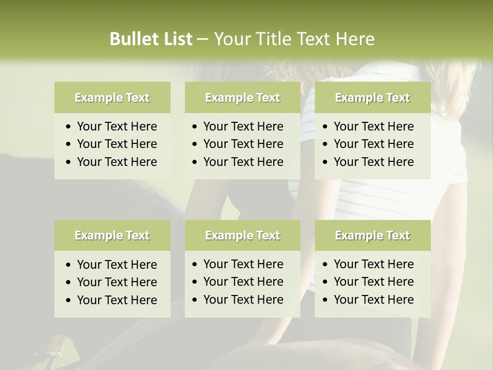 Outdoor Horse Images PowerPoint Template