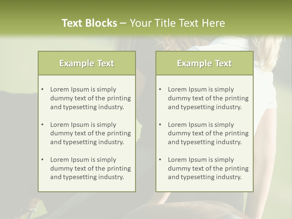 Outdoor Horse Images PowerPoint Template