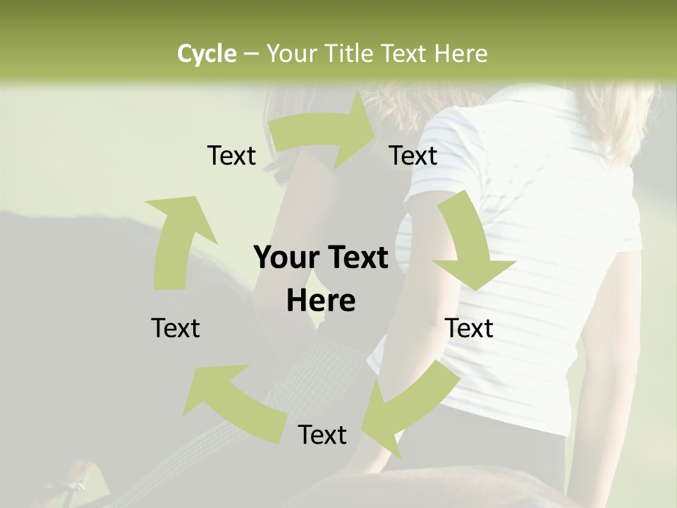 Outdoor Horse Images PowerPoint Template