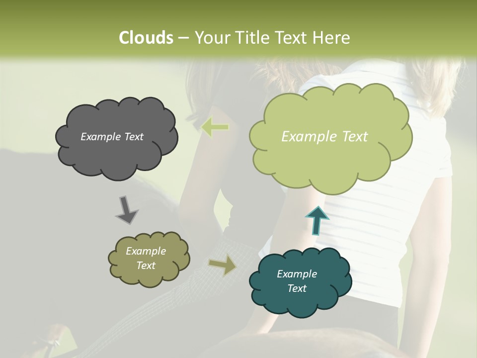 Outdoor Horse Images PowerPoint Template