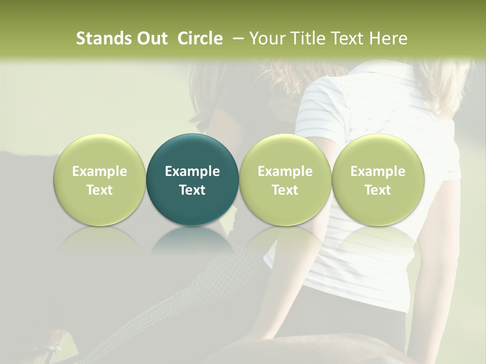 Outdoor Horse Images PowerPoint Template