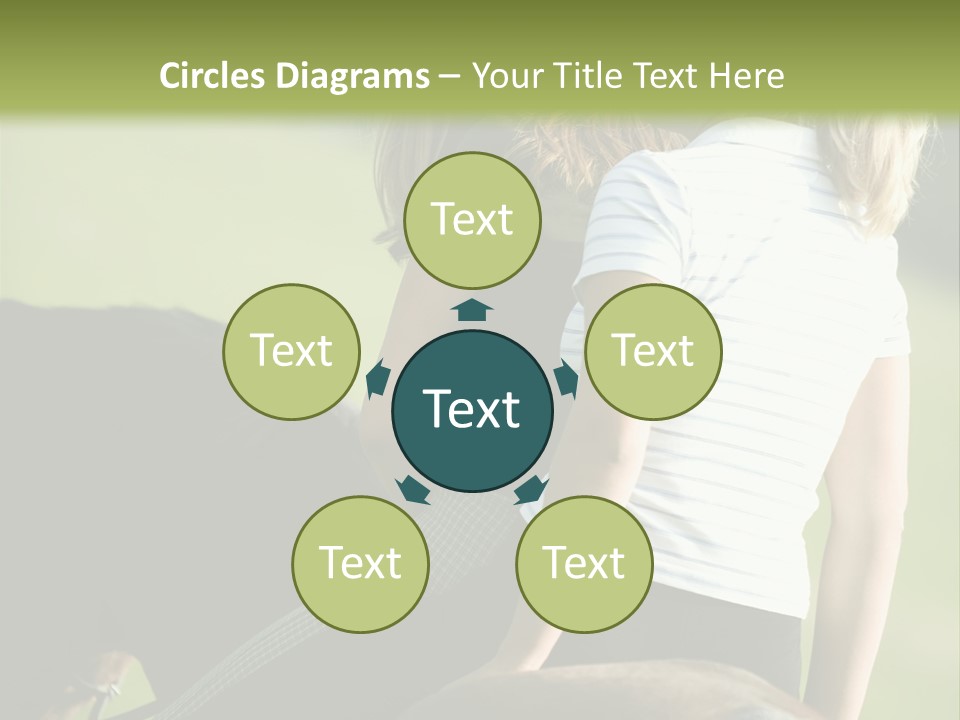 Outdoor Horse Images PowerPoint Template