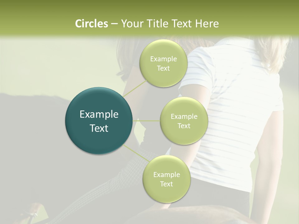 Outdoor Horse Images PowerPoint Template