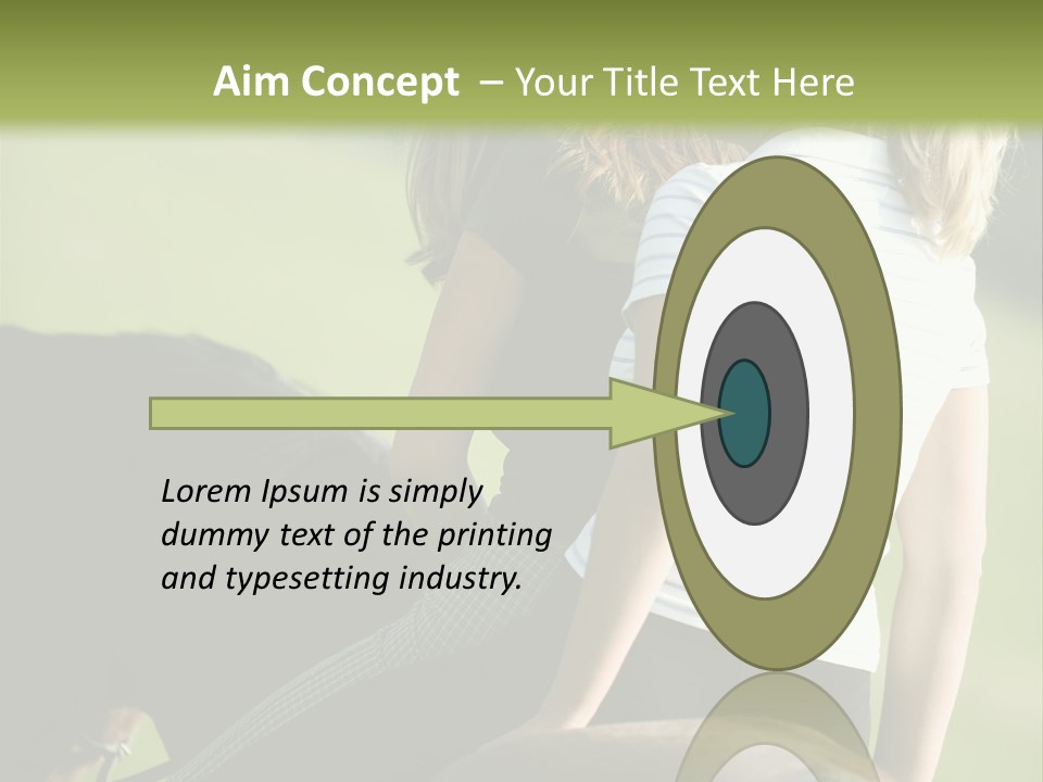 Outdoor Horse Images PowerPoint Template