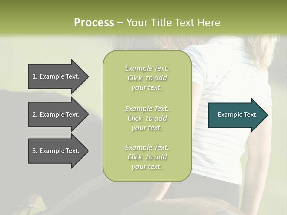 Outdoor Horse Images PowerPoint Template