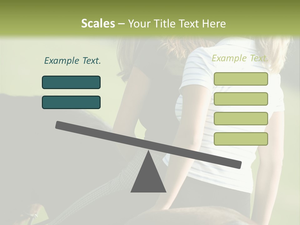 Outdoor Horse Images PowerPoint Template