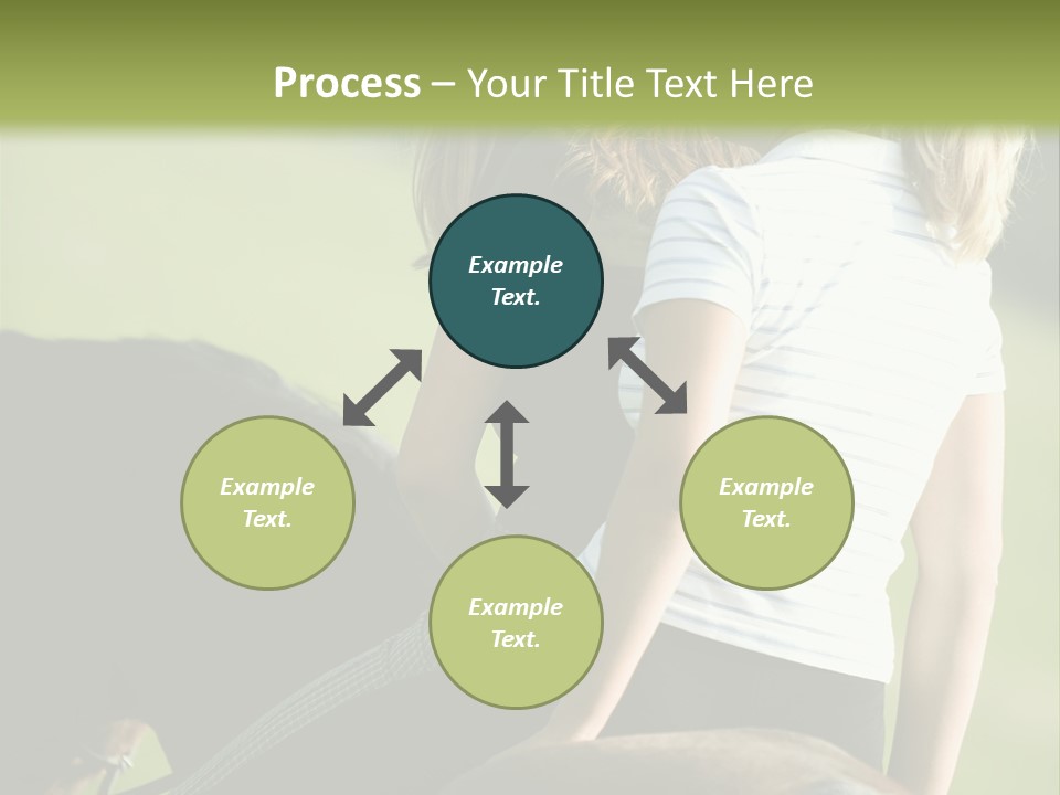 Outdoor Horse Images PowerPoint Template