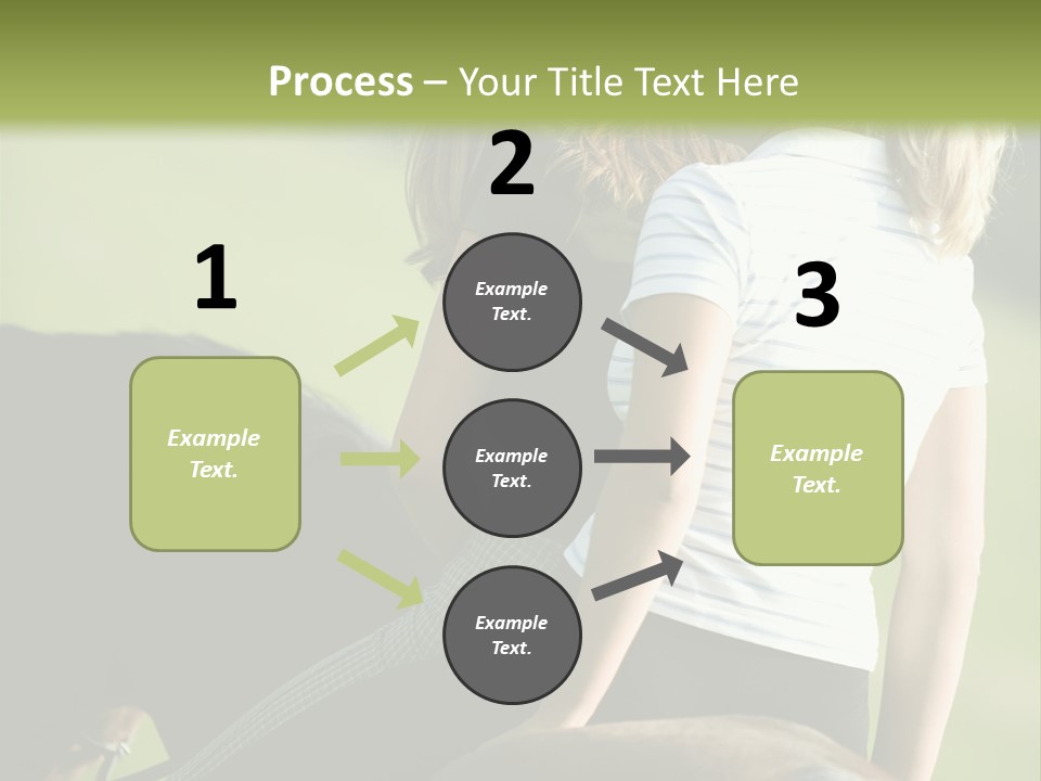 Outdoor Horse Images PowerPoint Template