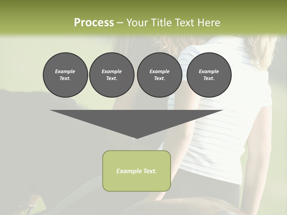 Outdoor Horse Images PowerPoint Template