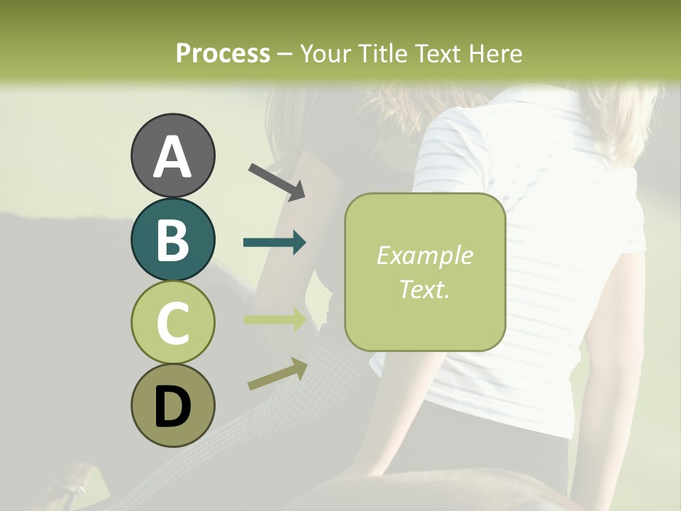 Outdoor Horse Images PowerPoint Template