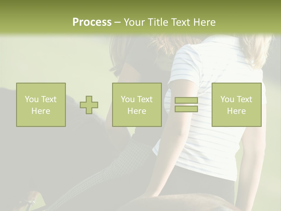 Outdoor Horse Images PowerPoint Template