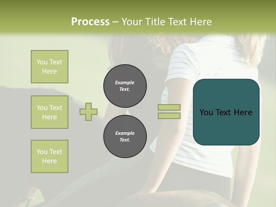 Outdoor Horse Images PowerPoint Template