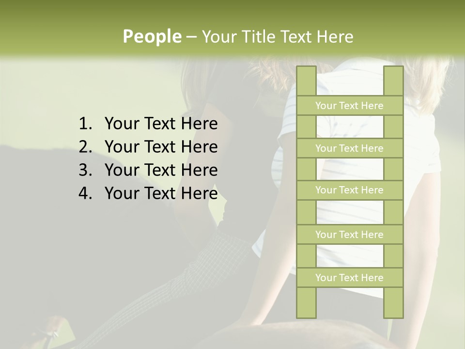 Outdoor Horse Images PowerPoint Template