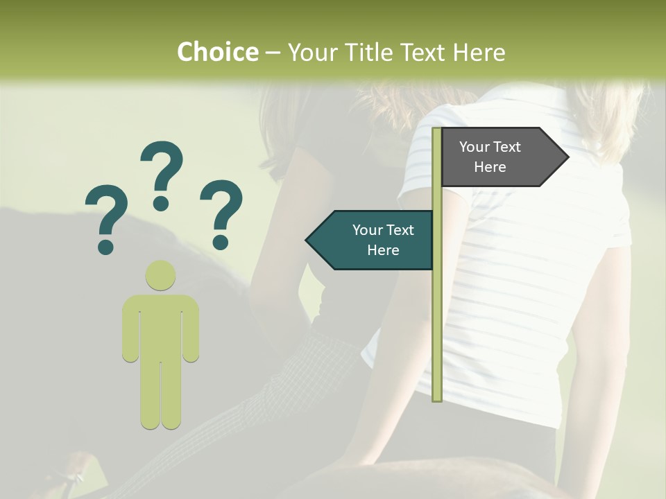 Outdoor Horse Images PowerPoint Template