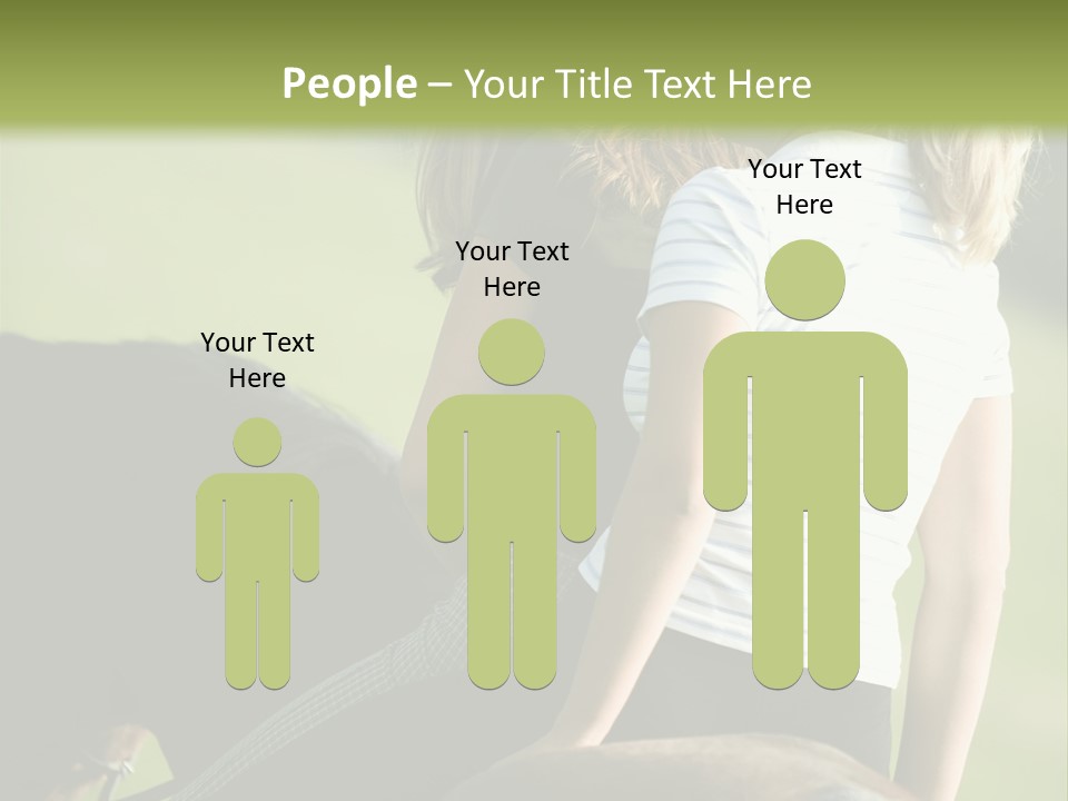 Outdoor Horse Images PowerPoint Template