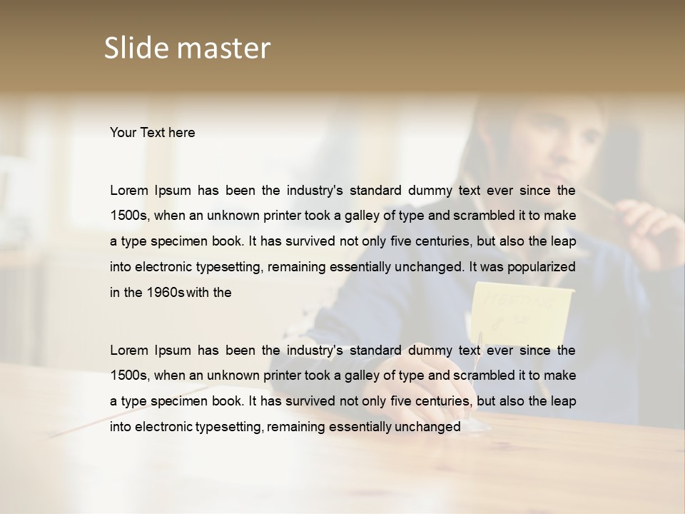 Print Graphic Pictures PowerPoint Template