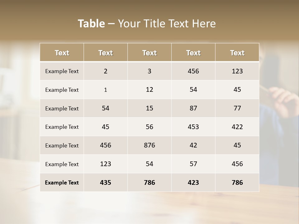 Print Graphic Pictures PowerPoint Template