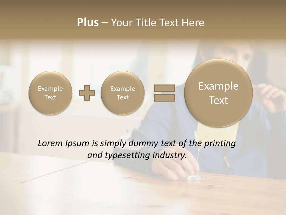 Print Graphic Pictures PowerPoint Template