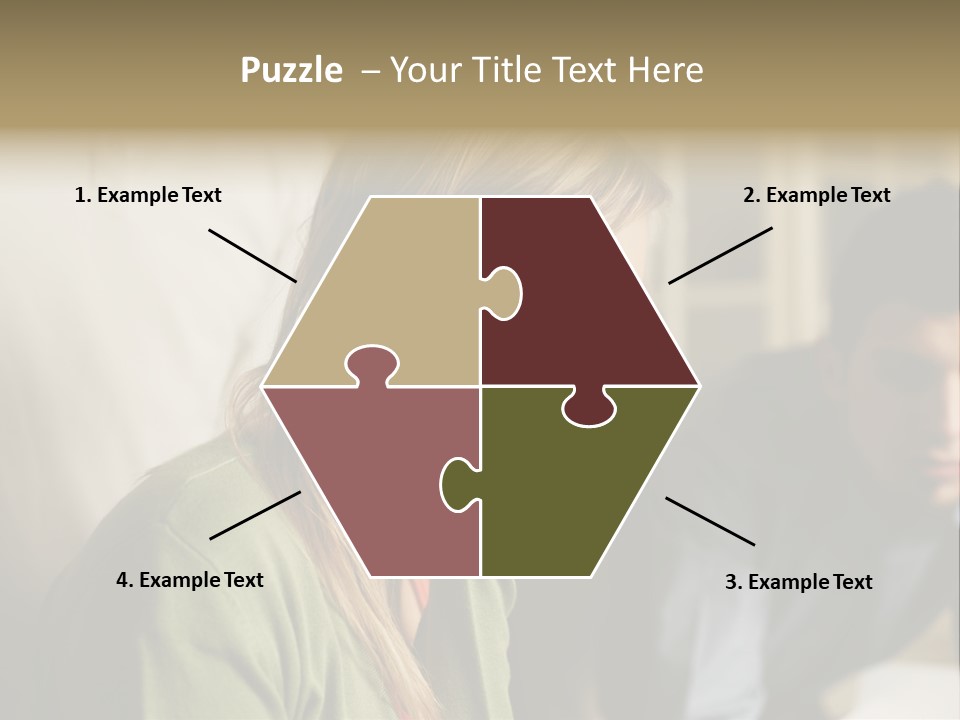 Sitting Poster Stockphotographs PowerPoint Template