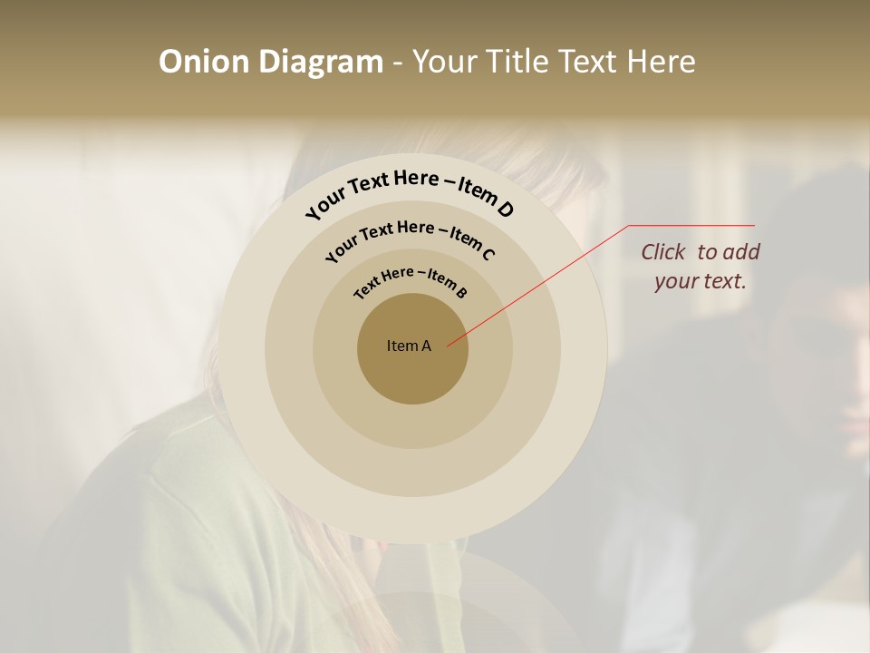 Sitting Poster Stockphotographs PowerPoint Template