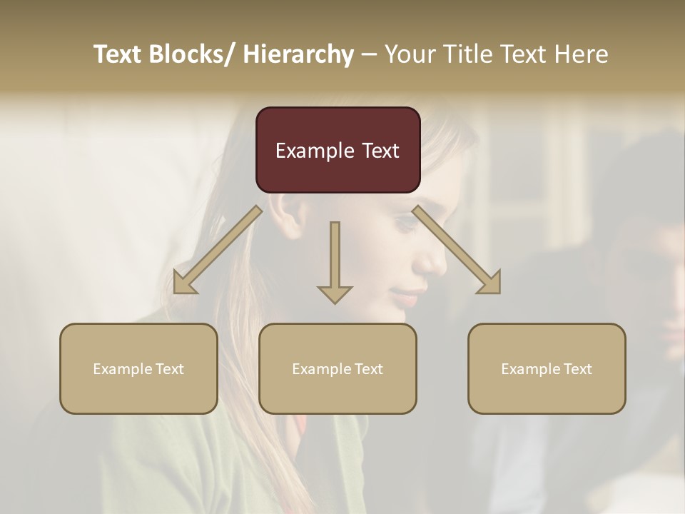 Sitting Poster Stockphotographs PowerPoint Template