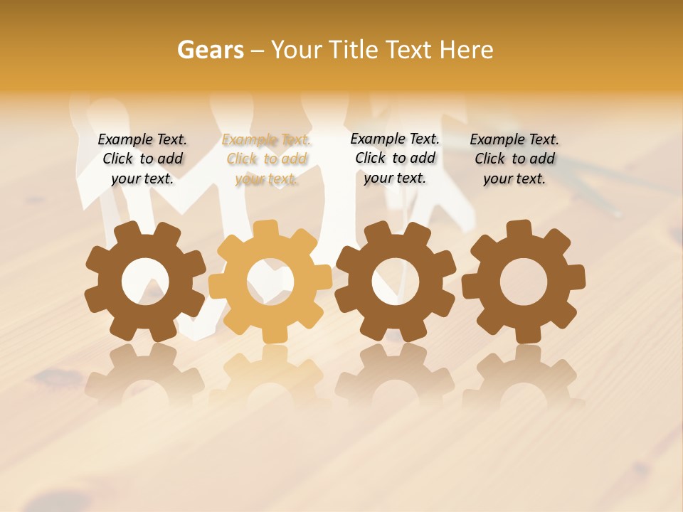 Business Inside Standing PowerPoint Template