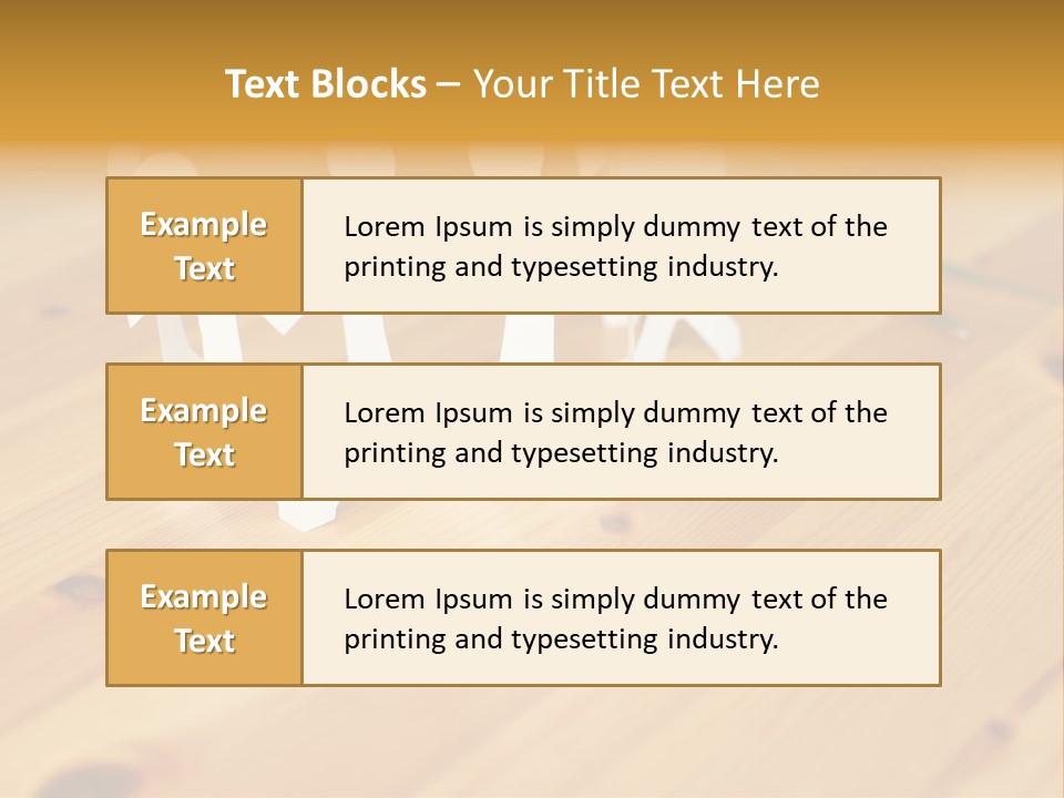 Business Inside Standing PowerPoint Template