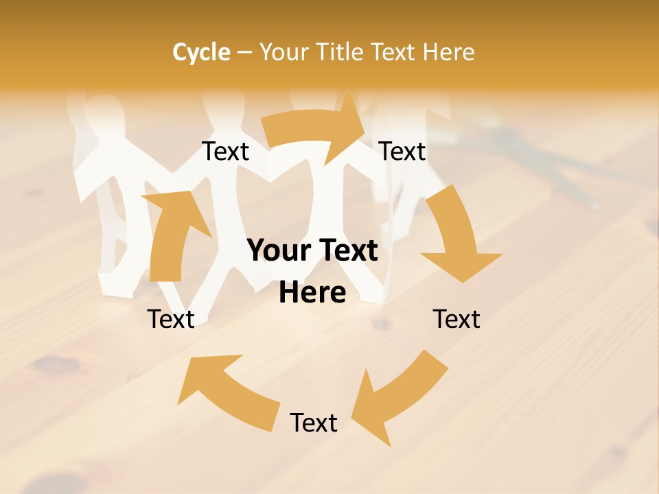 Business Inside Standing PowerPoint Template