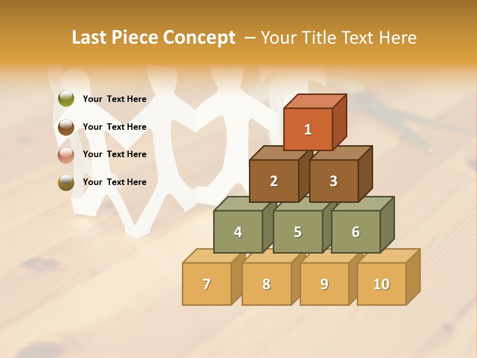 Business Inside Standing PowerPoint Template