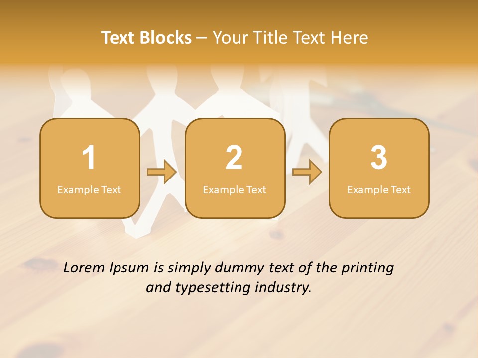 Business Inside Standing PowerPoint Template