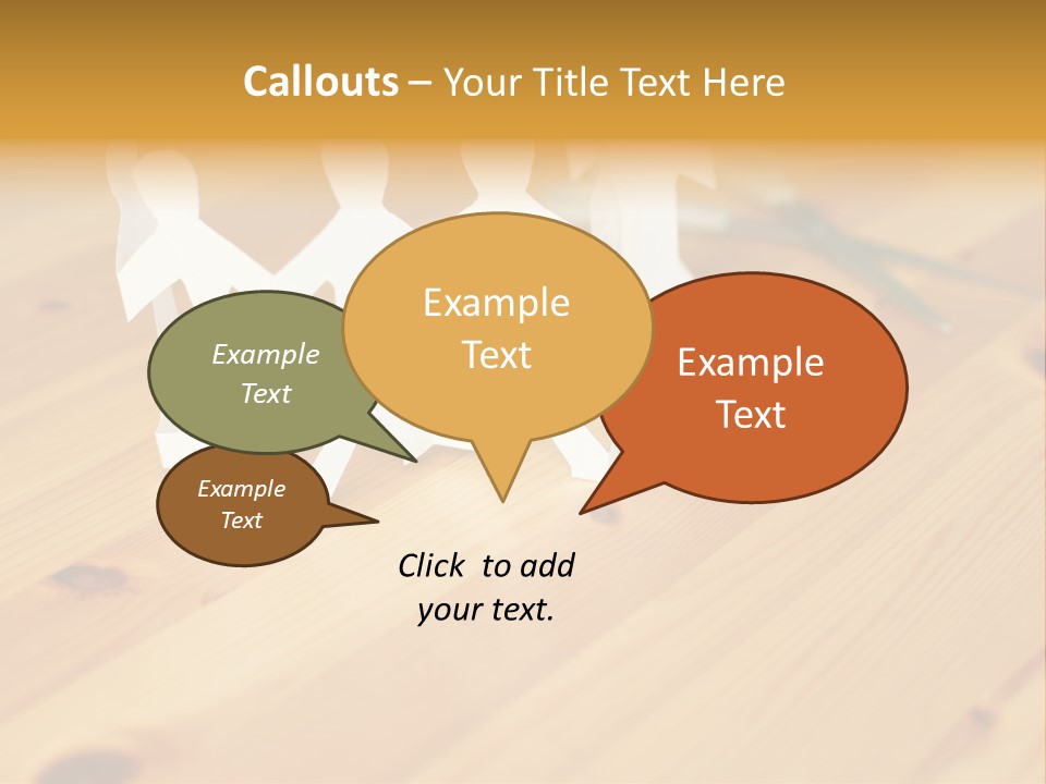 Business Inside Standing PowerPoint Template