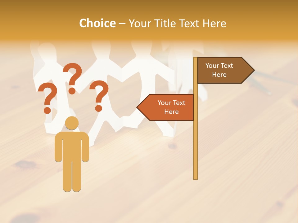 Business Inside Standing PowerPoint Template