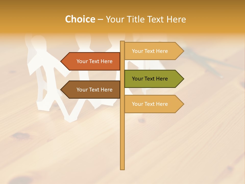 Business Inside Standing PowerPoint Template