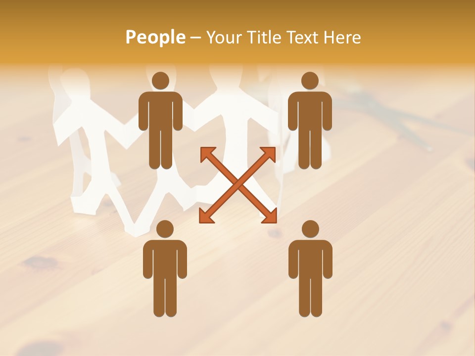 Business Inside Standing PowerPoint Template