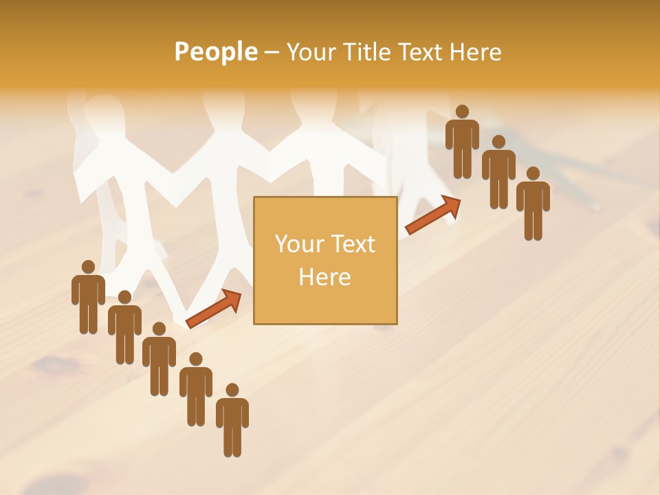 Business Inside Standing PowerPoint Template