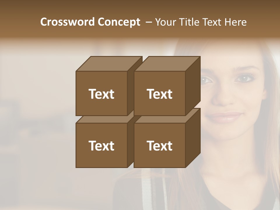 Sweater Print Stockimage PowerPoint Template