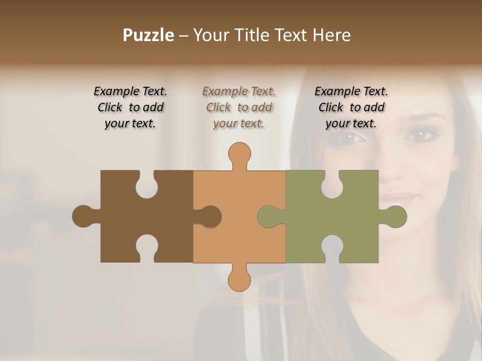 Sweater Print Stockimage PowerPoint Template