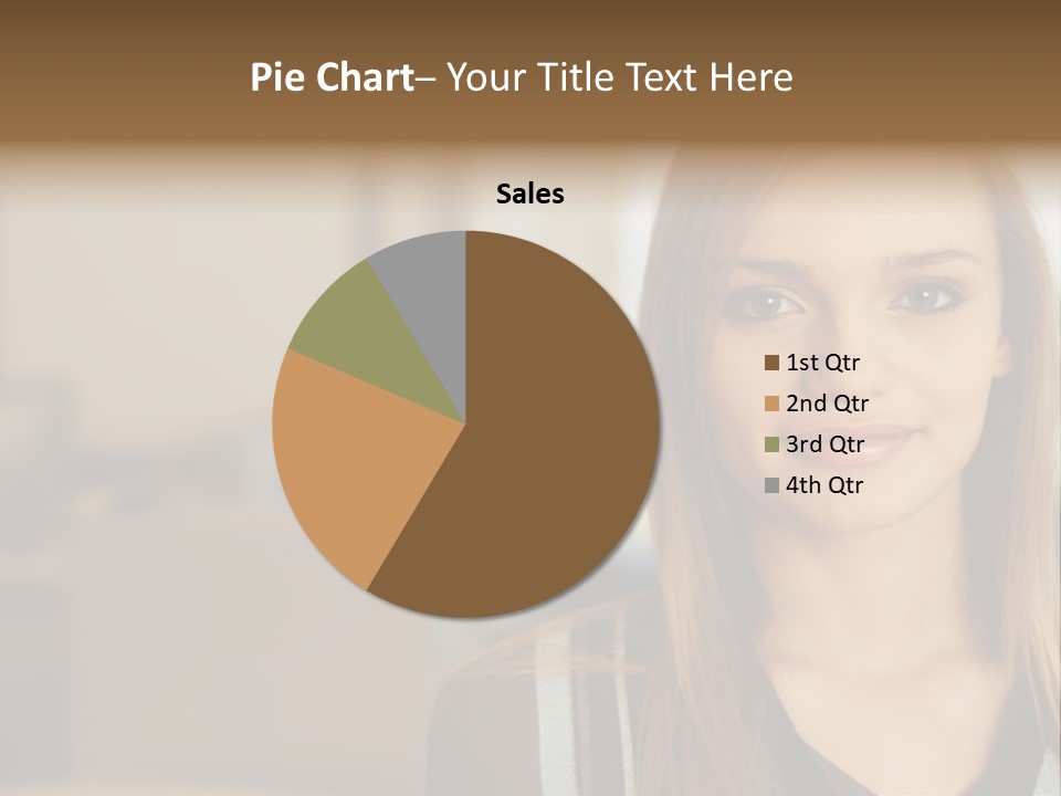 Sweater Print Stockimage PowerPoint Template