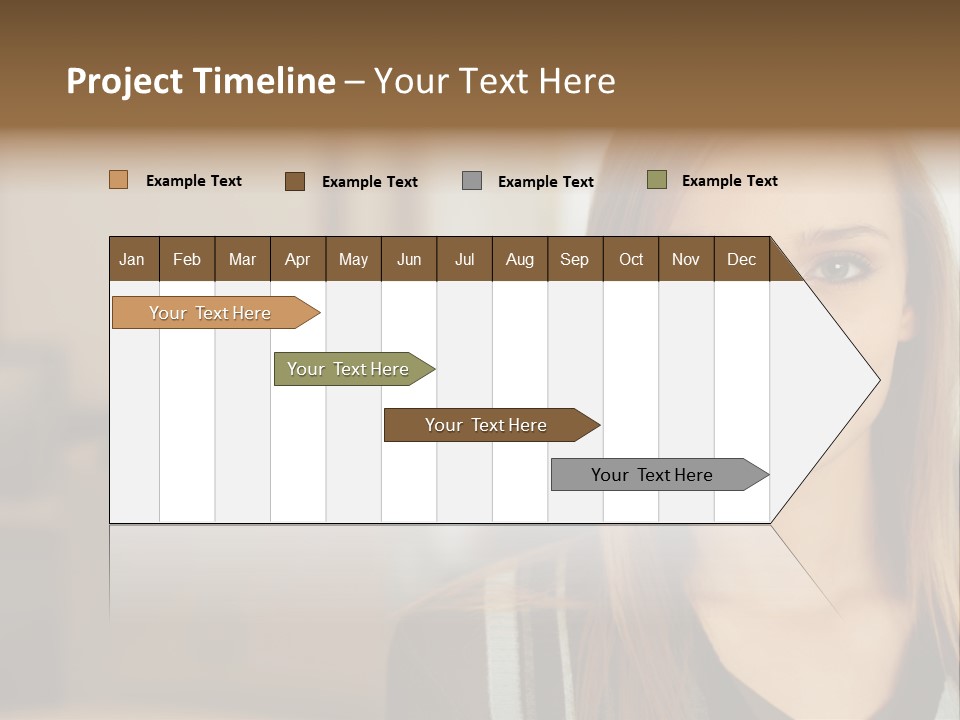 Sweater Print Stockimage PowerPoint Template