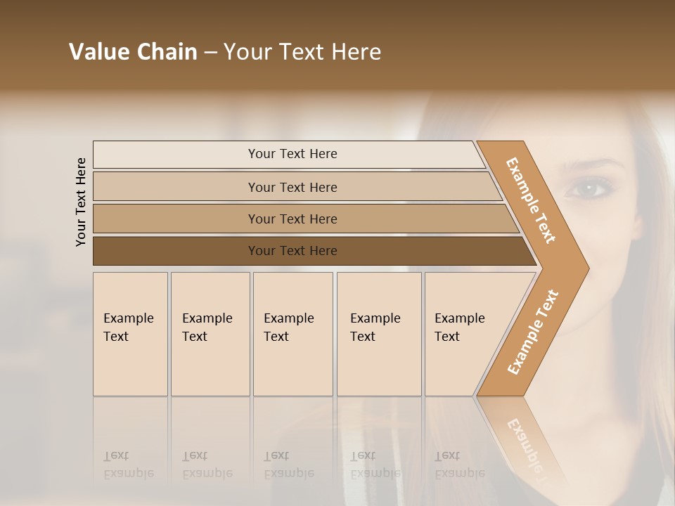 Sweater Print Stockimage PowerPoint Template