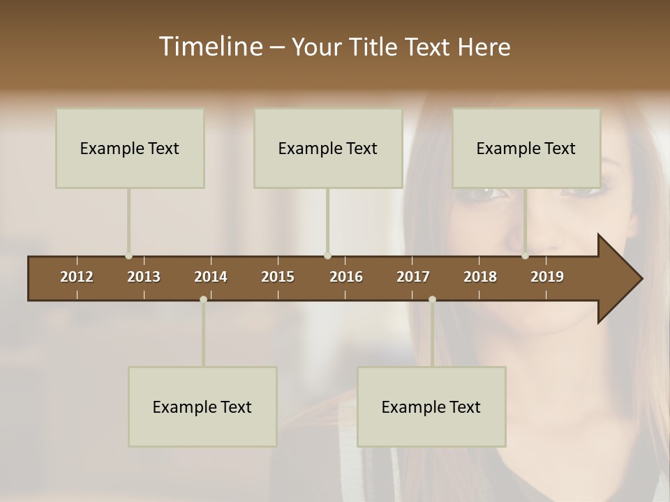 Sweater Print Stockimage PowerPoint Template