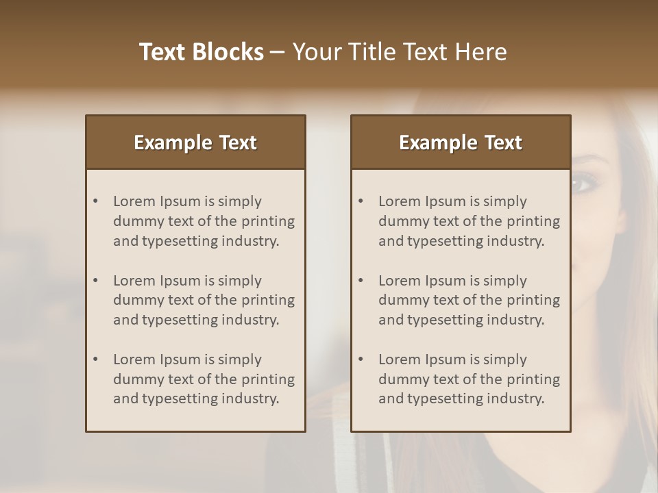 Sweater Print Stockimage PowerPoint Template