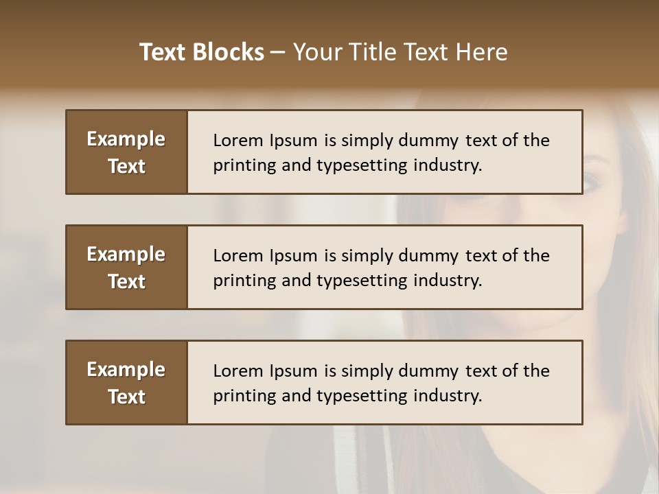 Sweater Print Stockimage PowerPoint Template