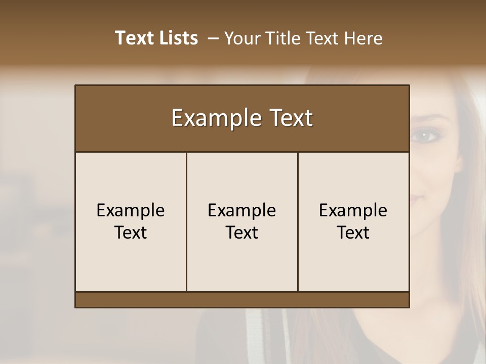 Sweater Print Stockimage PowerPoint Template