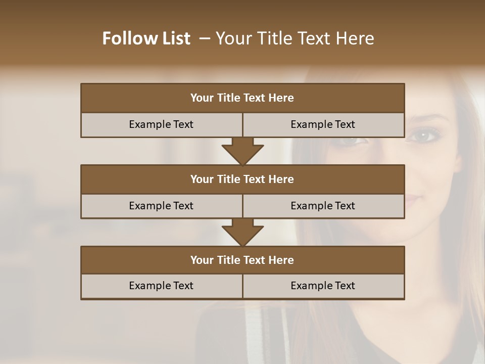 Sweater Print Stockimage PowerPoint Template