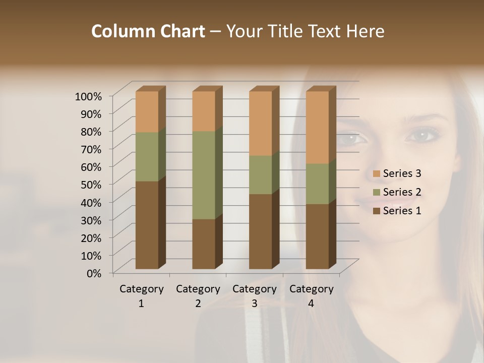 Sweater Print Stockimage PowerPoint Template