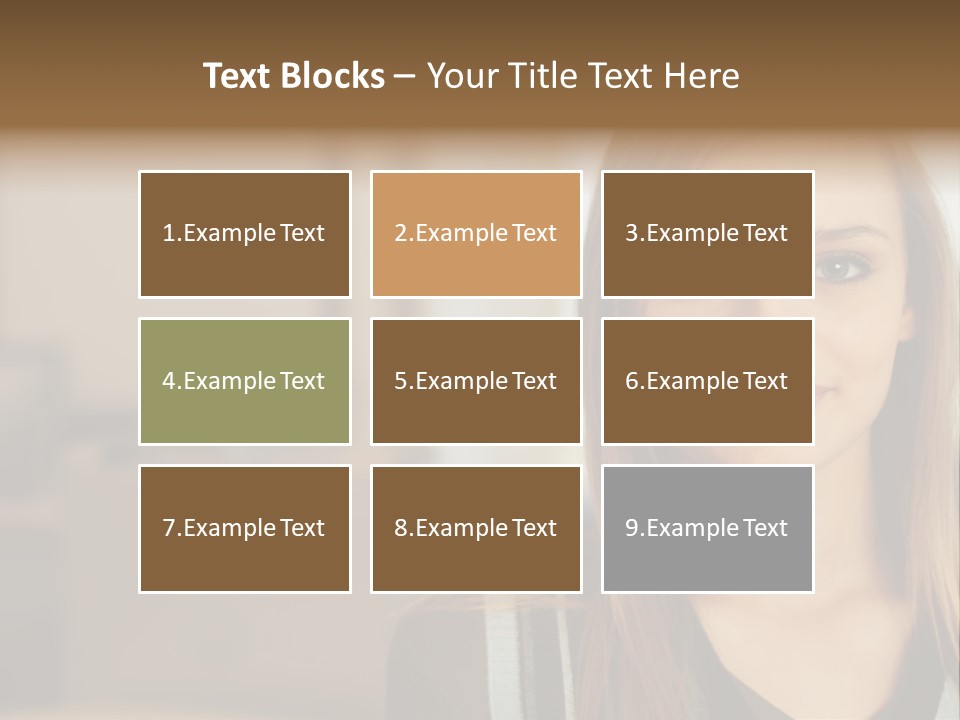 Sweater Print Stockimage PowerPoint Template