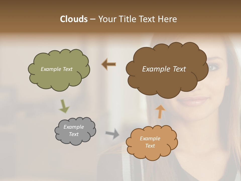 Sweater Print Stockimage PowerPoint Template