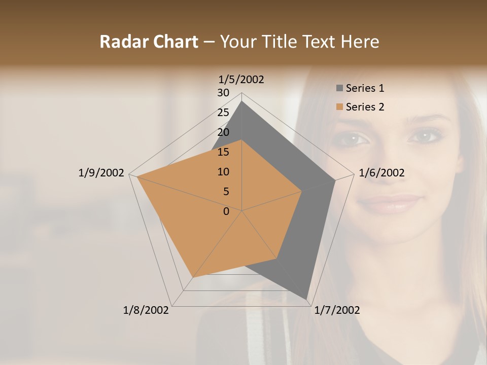 Sweater Print Stockimage PowerPoint Template